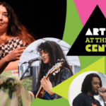 Collage of different performers for Artists At the Center.