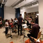 A music class of young students