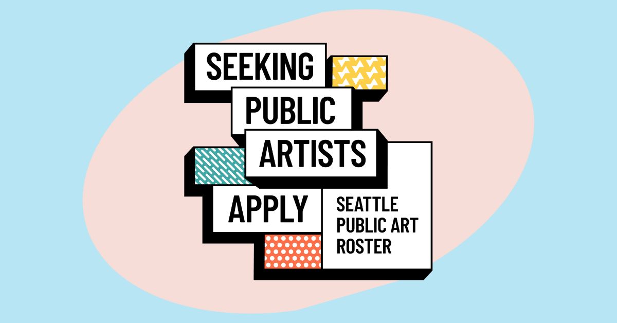 A bold graphic that reads 