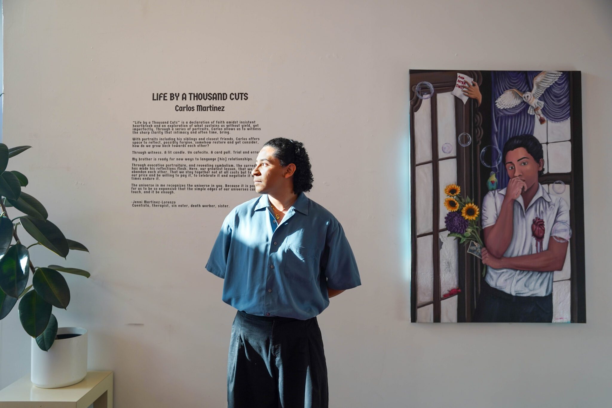 Artist Highlight: Carlos Martinez Explores Hope and Connection in “Life by a Thousand Cuts”